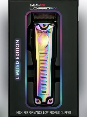 BaBylissPRO Lo-Pro X Limited Edition Iridescent Men's Clipper
